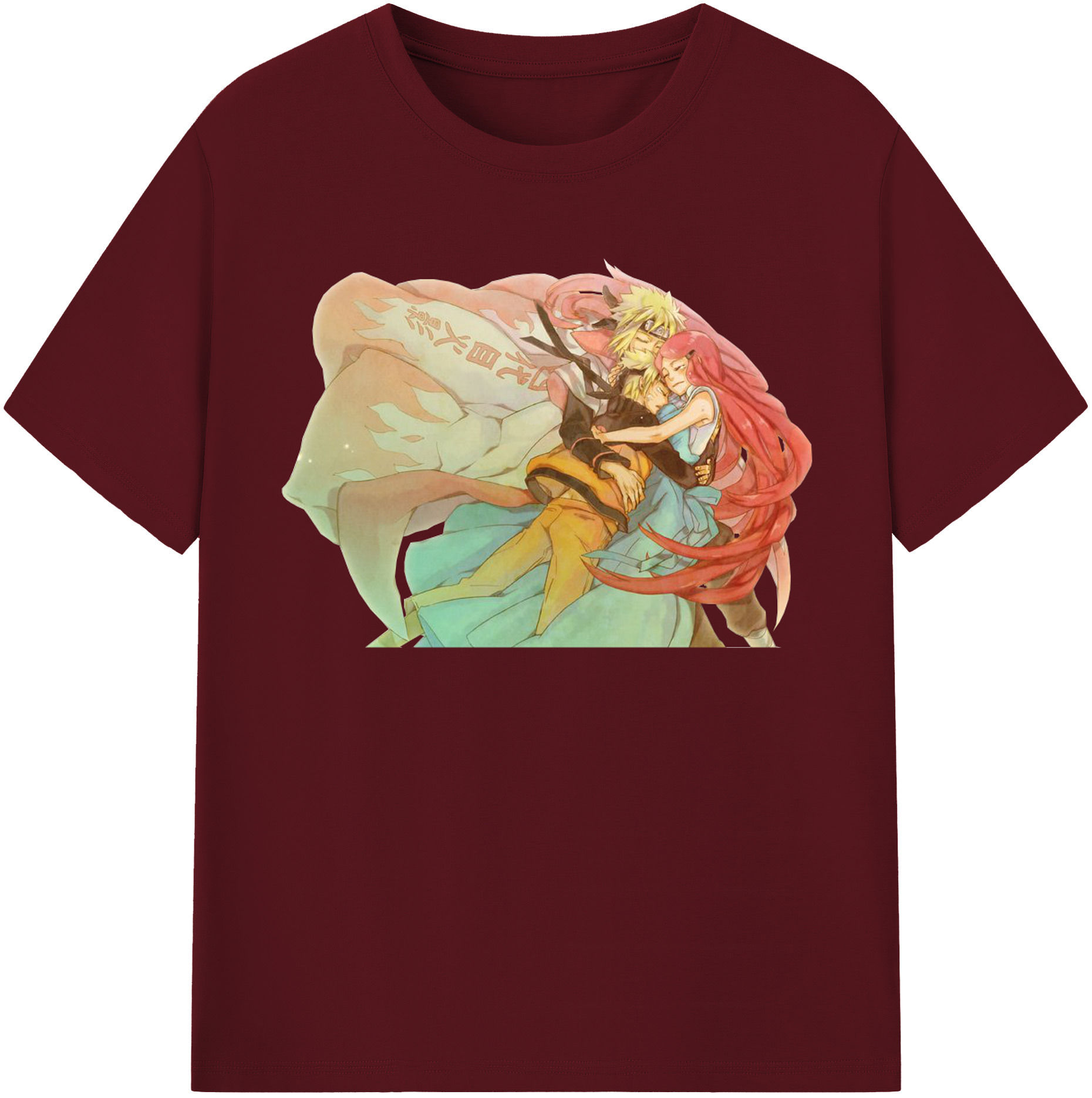 （画像用） NARUTO -ナルト- うずまき ナルト Uzumaki Naruto 綿100％半袖Tシャツ（フロントプリント）